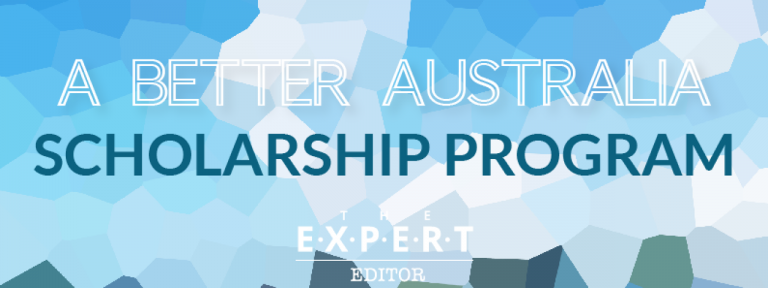 A Better Australia Scholarship Winner 2016