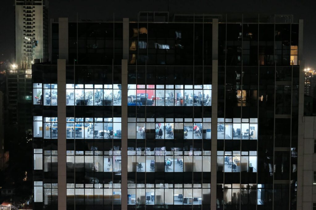 I spent my whole career being the person who stayed late, and on my last day nobody walked me to the door. I wasn’t hurt exactly — I was just finally understanding what I’d been purchasing with all those extra hours