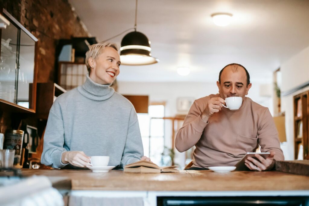 my wife still makes me the same cup of tea every morning the same way she has for forty-one years, and somewhere in my fifties I stopped finding it boring and started understanding it was the most reliable thing in my life